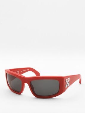 Off-white Joseph red sunglasses